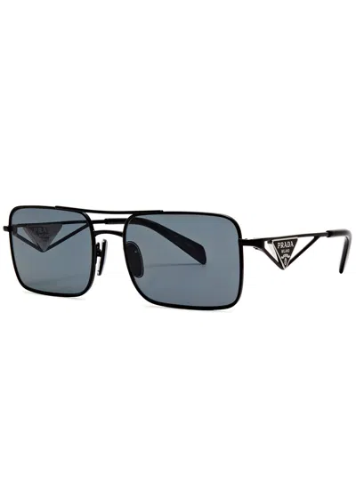 PRADA PRADA RECTANGLE-FRAME SUNGLASSES