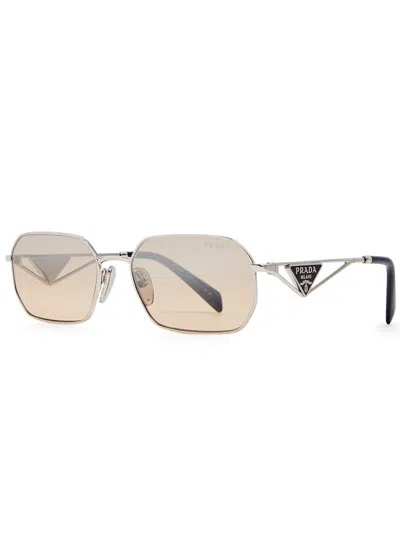 PRADA PRADA RECTANGLE-FRAME SUNGLASSES
