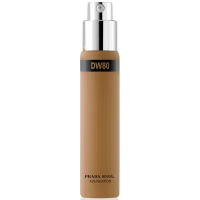 PRADA REVEAL SKIN OPTIMISING FOUNDATION REFILL 30ML (VARIOUS SHADES) - DW80 -DARK WARM REFILL