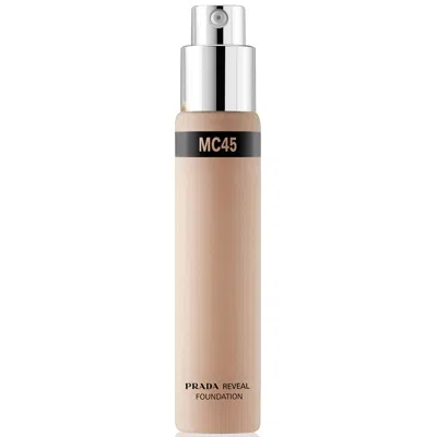 PRADA REVEAL SKIN OPTIMISING FOUNDATION REFILL 30ML (VARIOUS SHADES) - MC45 - MEDIUM COOL REFILL