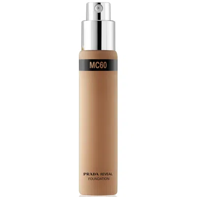 PRADA REVEAL SKIN OPTIMISING FOUNDATION REFILL 30ML (VARIOUS SHADES) - MC60 - MEDIUM COOL REFILL