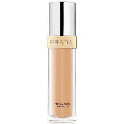 PRADA REVEAL SKIN OPTIMISING REFILLABLE FOUNDATION 30ML (VARIOUS SHADES) - MW50 - MEDIUM WARM