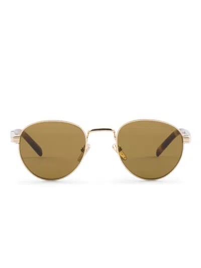 PRADA ROUND-FRAME SUNGLASSES