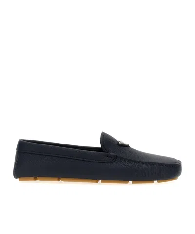 PRADA LEATHER LOAFERS