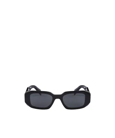 PRADA PRADA EYEWEAR RECTANGULAR FRAME SUNGLASSES