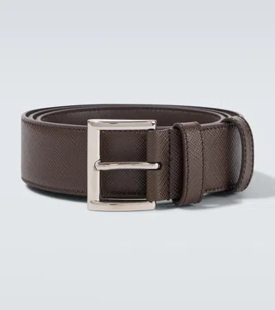 PRADA SAFFIANO LEATHER BELT