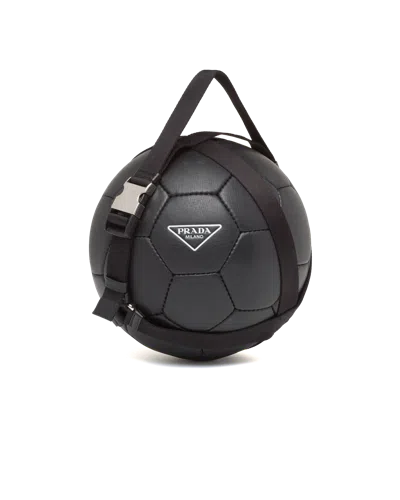 PRADA FUSSBALL AUS SAFFIANO-LEDER