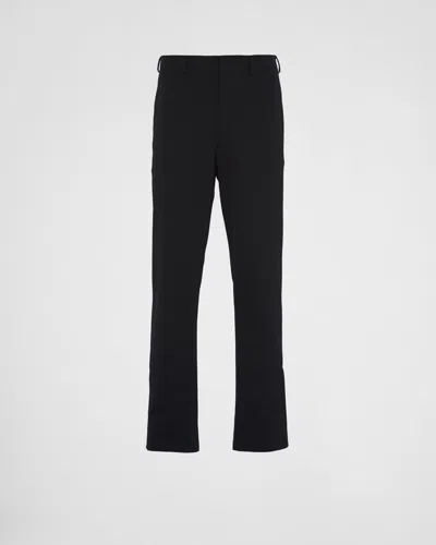 PRADA PRADA STRETCH TECHNICAL FABRIC PANTS