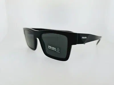 PRADA PRADA SUNGLASSES PR 19WS 1AB5S0 52MM BLACK FRAME WITH DARK GREY LENSES