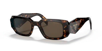 PRADA PRADA SUNGLASSES PR17WS 2AU8C1 49MM TORTOISE / BROWN LENS BRAND AUTHENTIC
