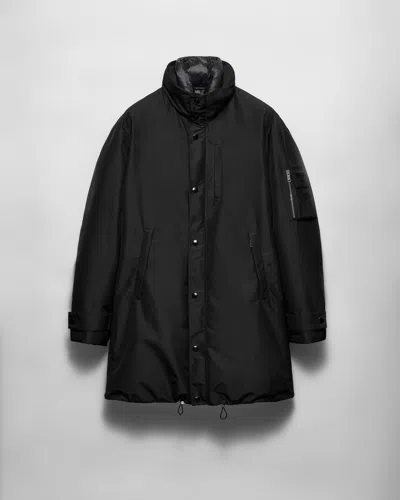 PRADA DAUNENMANTEL AUS FUNKTIONSGEWEBE