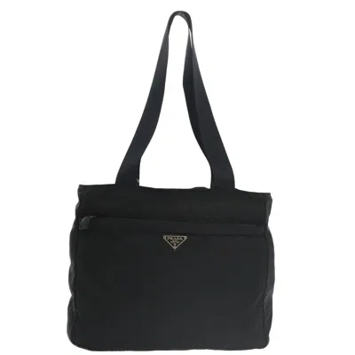 PRADA TESSUTO SYNTHETIC TOTE BAG (PRE-OWNED)