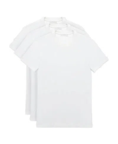 PRADA COTTON T-SHIRTS - THREE-PACK
