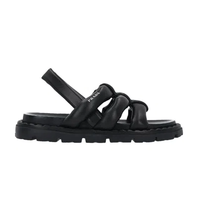 PRADA PRADA WMNS NAPPA SANDAL 'BLACK'
