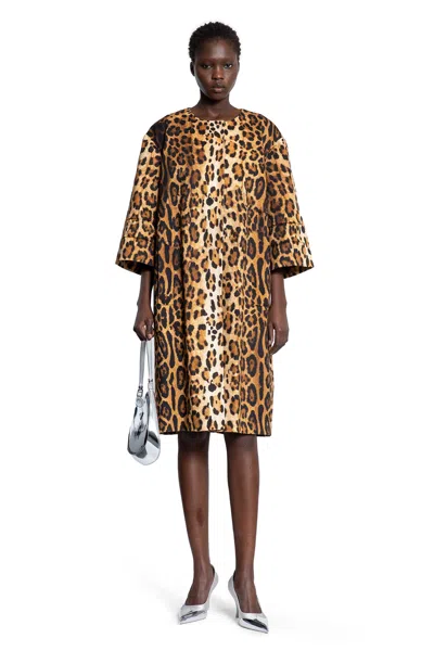 PRADA LEOPARD PRINT DRILL COAT