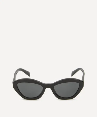 PRADA PRADA WOMEN'S ANGULAR CAT EYE ACETATE SUNGLASSES