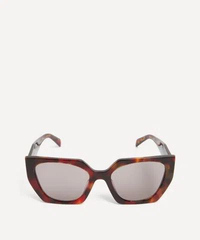 PRADA PRADA WOMEN'S RECTANGULAR CHUNKY ACETATE SUNGLASSES