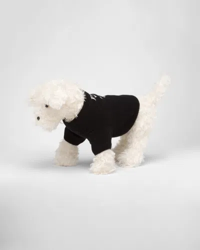 PRADA HUNDEPULLOVER AUS WOLLE UND KASCHMIR