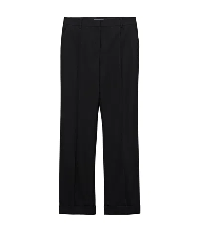 PRADA PRADA TURN-UP HEM TROUSERS