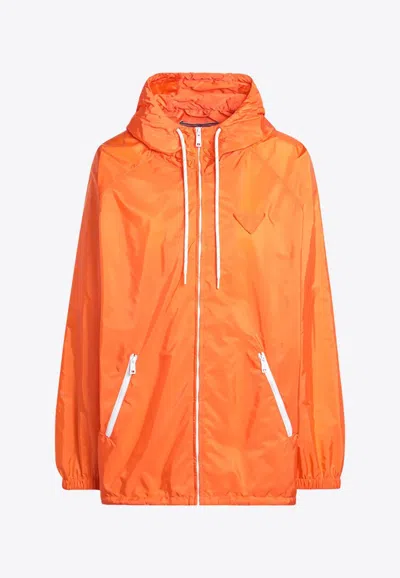 PRADA ZIP-UP RAINCOAT