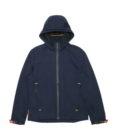 PRADA ZIPPER HOODED CASUAL JACKET