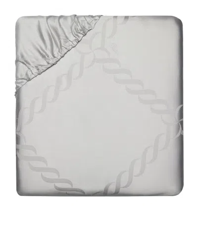 PRATESI ORI TRECCIA SUPER KING FITTED SHEET