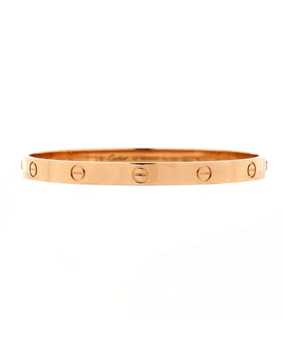 PRE-OWNED CARTIER PRE-OWNED CARTIER LOVE BRACELET 18K ROSE GOLD