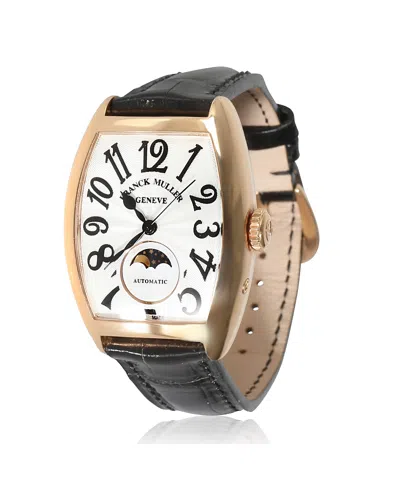 PRE-OWNED FRANCK MULLER PRE-OWNED FRANCK MULLER ROSE GOLD CINTREE CURVEX 7500 SC AT F0 L 31.20