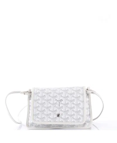 PRE-OWNED GOYARD PRE-OWNED GOYARD PLUMET CLUTCH WALLET COATED CANVAS