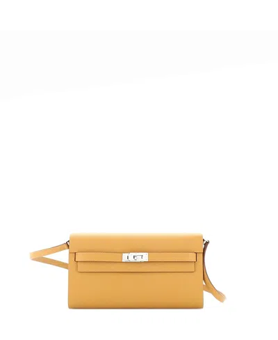 PRE-OWNED HERMES PRE-OWNED HERMES PRE-OWNED HERMES KELLY TO GO WALLET EPSOM