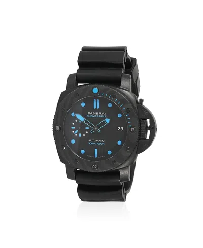 PRE-OWNED PANERAI PRE-OWNED PANERAI CARBON FIBER LUMINOR SUBMERSIBLE CARBONTECH PAM00960 49.50