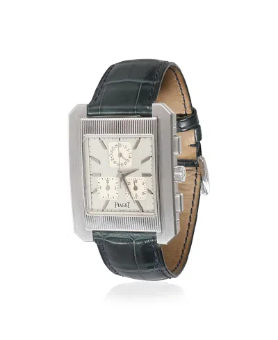 PRE-OWNED PIAGET PRE-OWNED PIAGET WHITE GOLD PROTOCOLE 14600 34.70