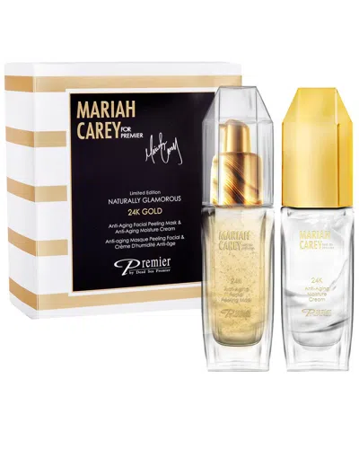 PREMIER LUXURY SKIN CARE PREMIER LUXURY SKIN CARE 24K GOLD ANTI-AGING FACIAL PEELING MASK & ANTI-AGING SET