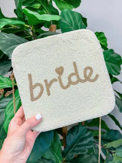 PREP OBSESSED BRIDE BEADED SQUARE BAG