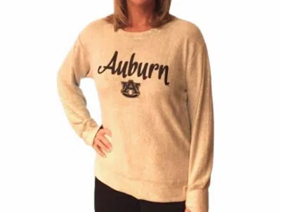 PRESSBOX AUBURN UNIVERSITY KALAMAZOO TOP IN HEATHER GREY