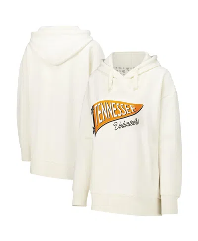 PRESSBOX WOMEN'S CREAM TENNESSEE VOLUNTEERS MARNI PULLOVER HOODIE