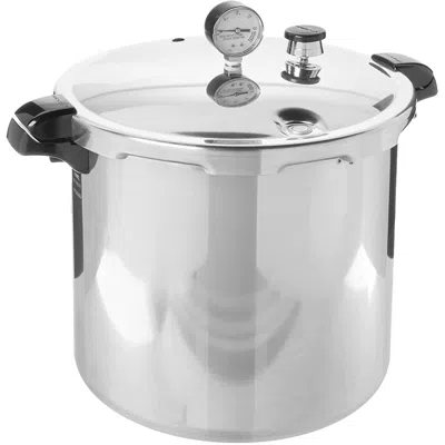 PRESTO 1784 23 QT. INDUCTION COMPATIBLE PRESSURE CANNER, SILVER