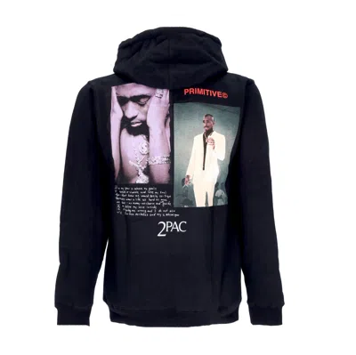 PRIMITIVE VOICE HOOD X TUPAC MEN'S HOODIE BLACK