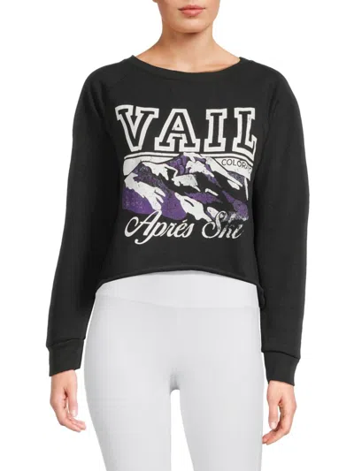 PRINCE PETER COLLECTION WOMEN'S VAIL APRÈS SKI GRAPHIC SWEATSHIRT