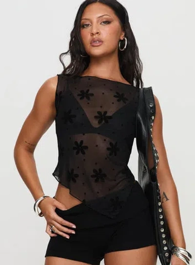 PRINCESS POLLY AVELAINE MESH TOP