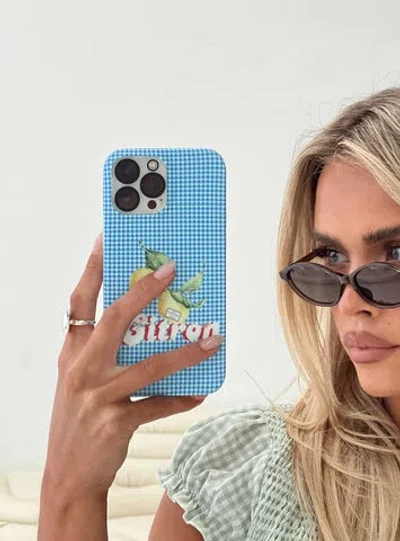 PRINCESS POLLY CITRON SUMMER IPHONE CASE