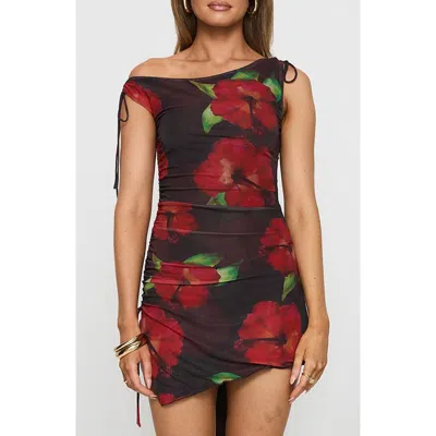 PRINCESS POLLY PRINCESS POLLY HARMONIE ONE-SHOULDER MINIDRESS