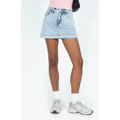 PRINCESS POLLY PRINCESS POLLY HEUSTON DENIM MINISKORT