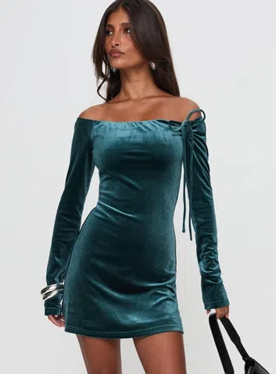 PRINCESS POLLY INTERTWINE LONG SLEEVE MINI DRESS