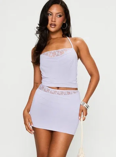 PRINCESS POLLY KARNIVALE LACE MINI SKIRT