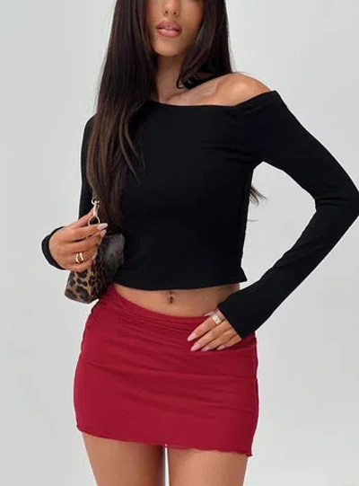 PRINCESS POLLY LOWER IMPACT MALIAN LONG SLEEVE TOP