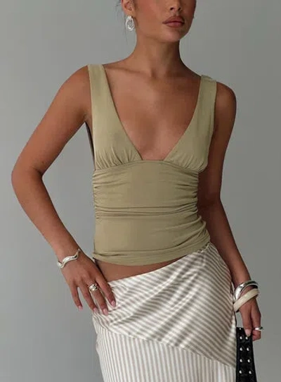 PRINCESS POLLY LOWER IMPACT SUBLIME RUCHED TOP