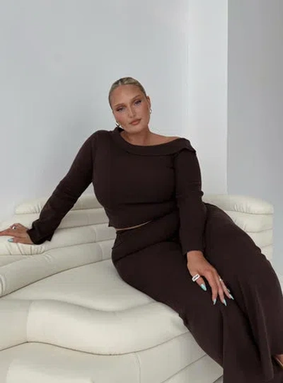 PRINCESS POLLY LOWER IMPACT TRY ME KNIT PANTS