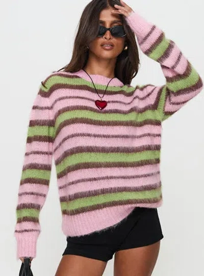 PRINCESS POLLY MAYSIE CREW NECK KNIT SWEATER