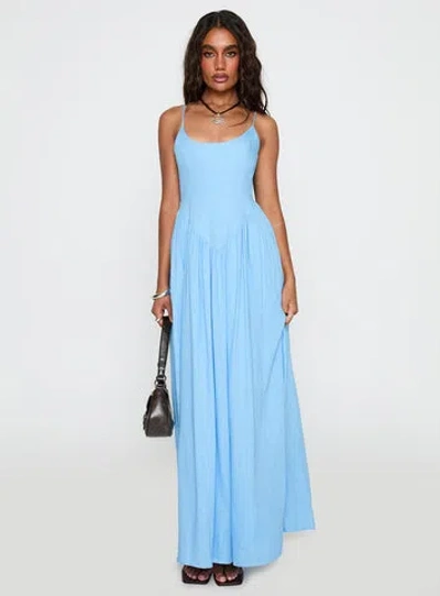 PRINCESS POLLY PALISADES TIE UP MAXI DRESS